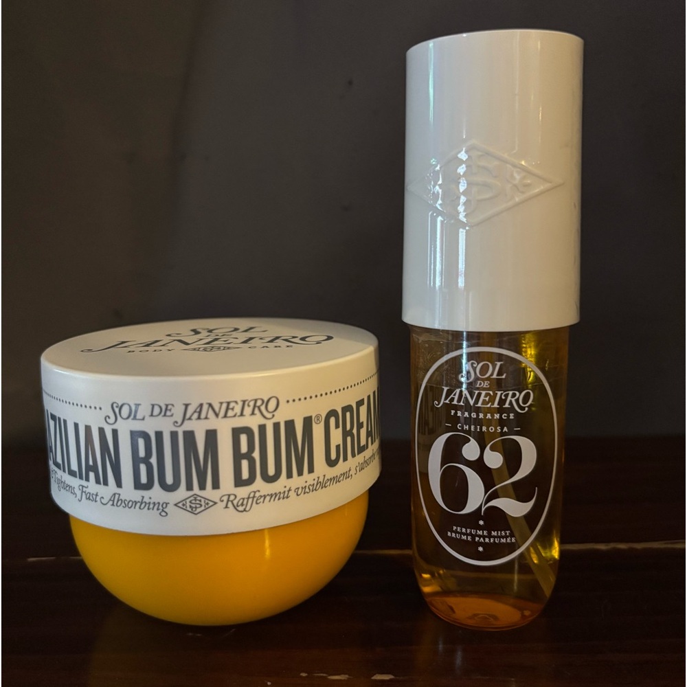 Sol de Janeiro Brazilian Bum Bum Cream and Cheirosa 62 Mist Duo
